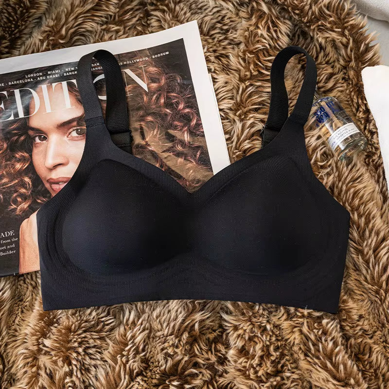 Experience Ultimate Comfort with Our Seamless Padded Wireless Bra for Women - Perfect Everyday Support and Style!