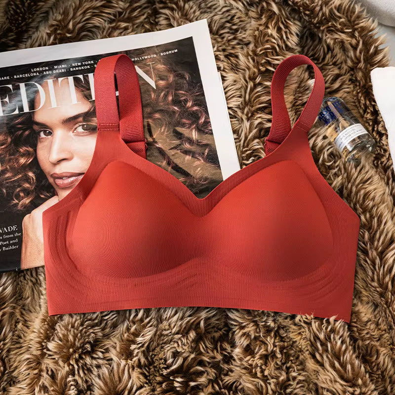 Experience Ultimate Comfort with Our Seamless Padded Wireless Bra for Women - Perfect Everyday Support and Style!