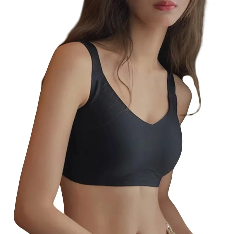 Experience Ultimate Comfort with Our Seamless Padded Wireless Bra for Women - Perfect Everyday Support and Style!