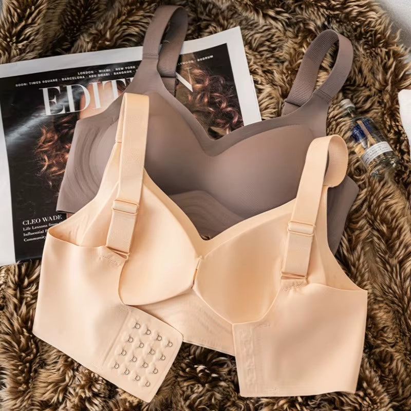 Experience Ultimate Comfort with Our Seamless Padded Wireless Bra for Women - Perfect Everyday Support and Style!