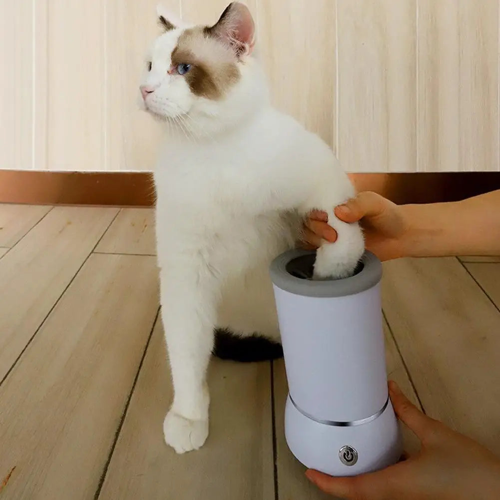Revolutionary Portable Dog Paw Washer: The Ultimate Electric Cleaner for Small to Medium Pets