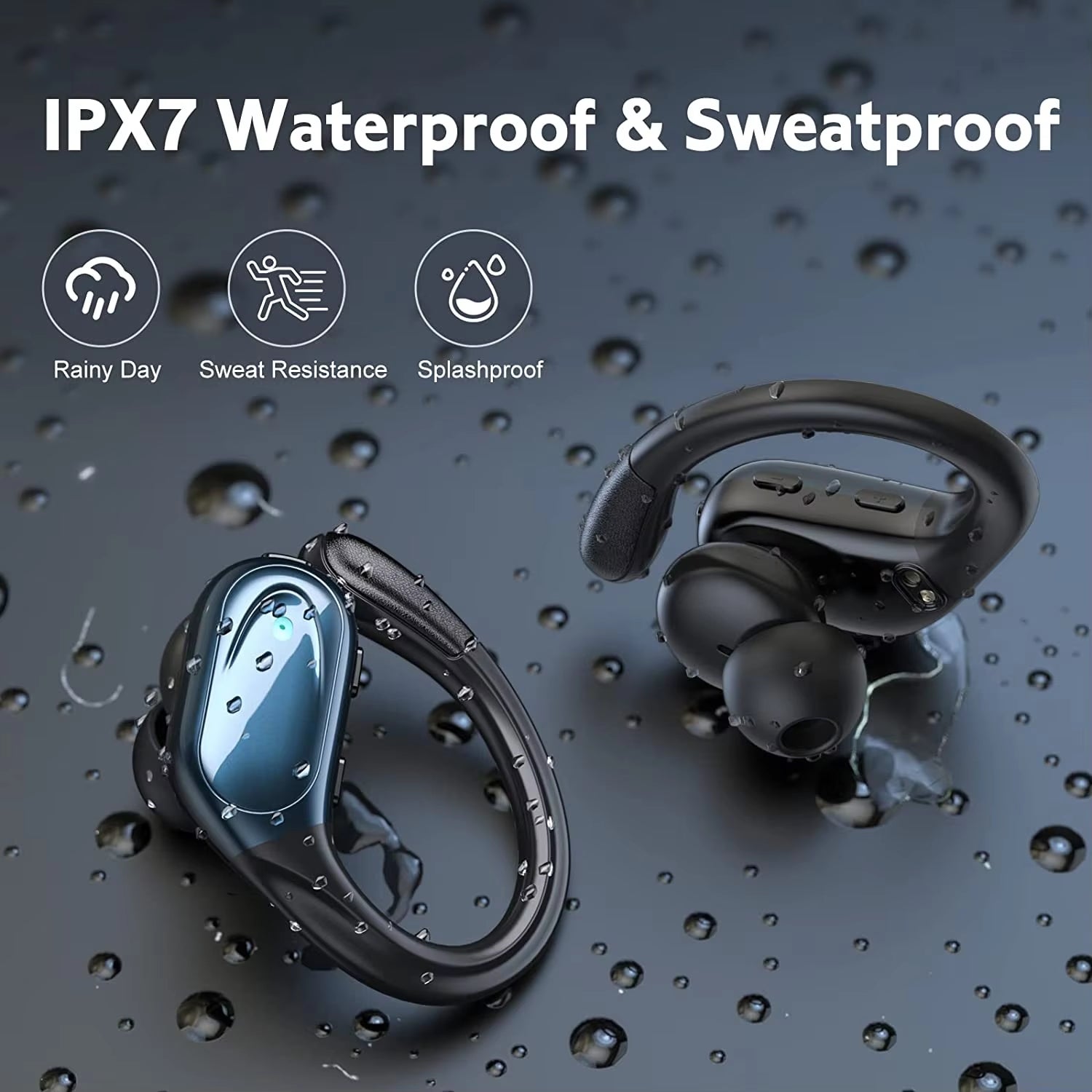 Experience Unmatched Sound with BX17 Bluetooth 5.3 Earphones - TWS Wireless Sports Headphones Designed for Active Lifestyles