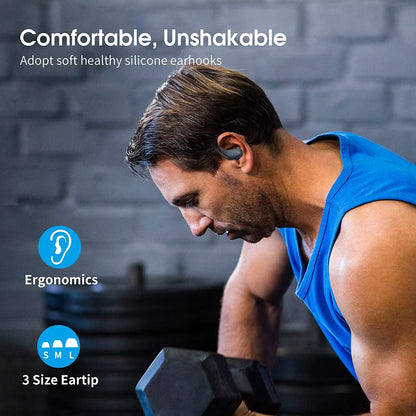 Experience Unmatched Sound with BX17 Bluetooth 5.3 Earphones - TWS Wireless Sports Headphones Designed for Active Lifestyles