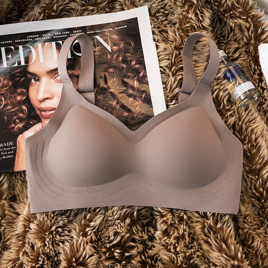 Experience Ultimate Comfort with Our Seamless Padded Wireless Bra for Women - Perfect Everyday Support and Style!