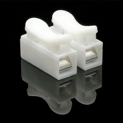 Quick and Easy 1P 2P Cable Wire Connectors - 20/50 Packs No Soldering Required, Perfect for Home Electrical Projects