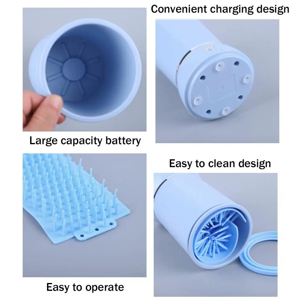 Revolutionary Portable Dog Paw Washer: The Ultimate Electric Cleaner for Small to Medium Pets