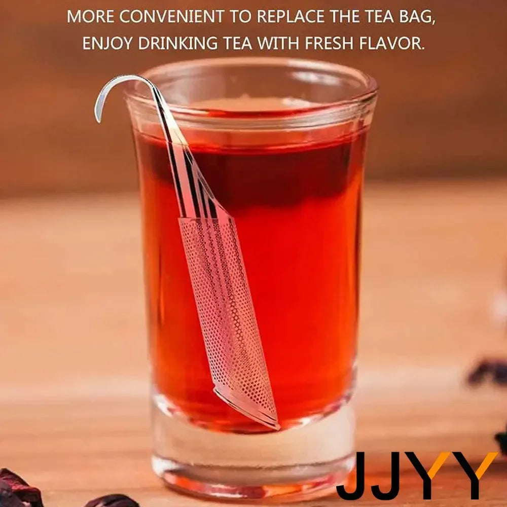 Stainless Steel Tea Infuser with Pipe Design and Touch Feel Holder Tool