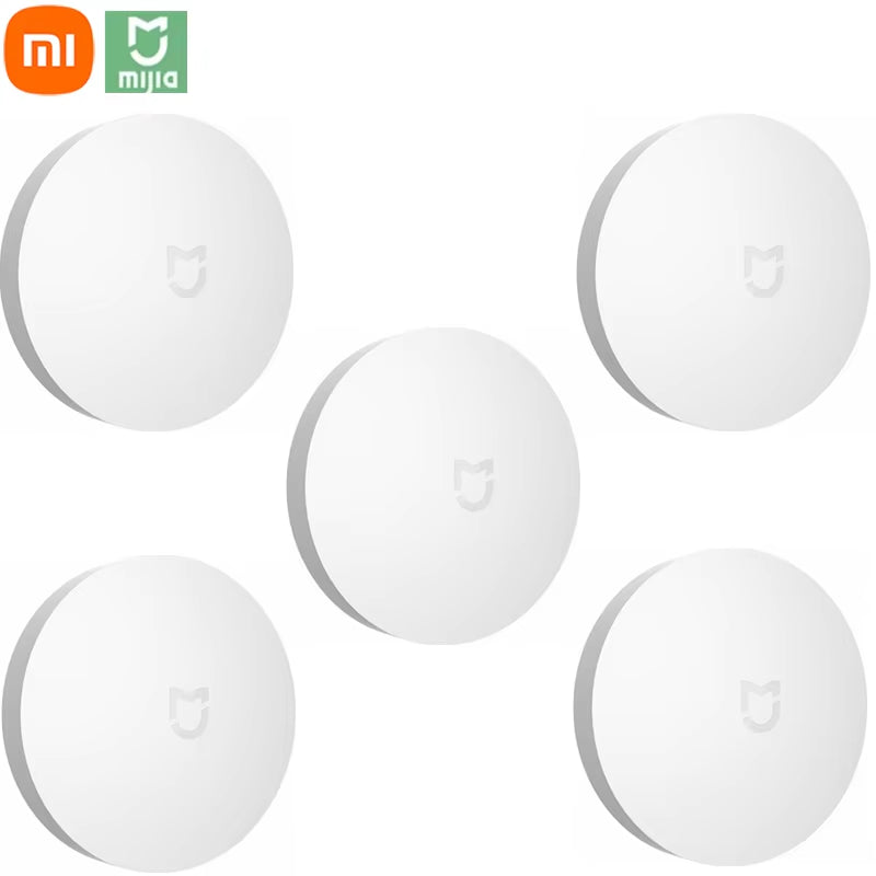 Transform Your Smart Home with the Original Mijia Wireless Switch - Multifunctional Control Center Compatible with Mi Home App H33