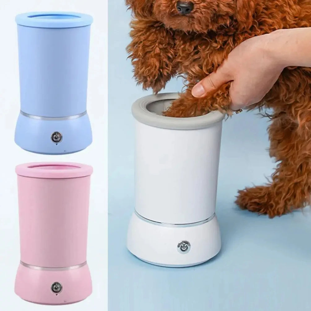 Revolutionary Portable Dog Paw Washer: The Ultimate Electric Cleaner for Small to Medium Pets