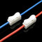 Quick and Easy 1P 2P Cable Wire Connectors - 20/50 Packs No Soldering Required, Perfect for Home Electrical Projects