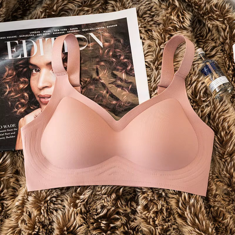 Experience Ultimate Comfort with Our Seamless Padded Wireless Bra for Women - Perfect Everyday Support and Style!
