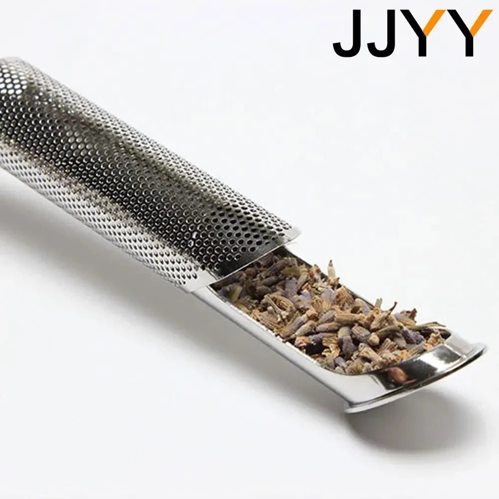 Stainless Steel Tea Infuser with Pipe Design and Touch Feel Holder Tool