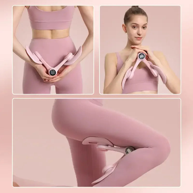 Pelvic Floor Muscle Trainer and Thigh Exerciser for Postpartum Recovery and Leg & Butt Strengthening