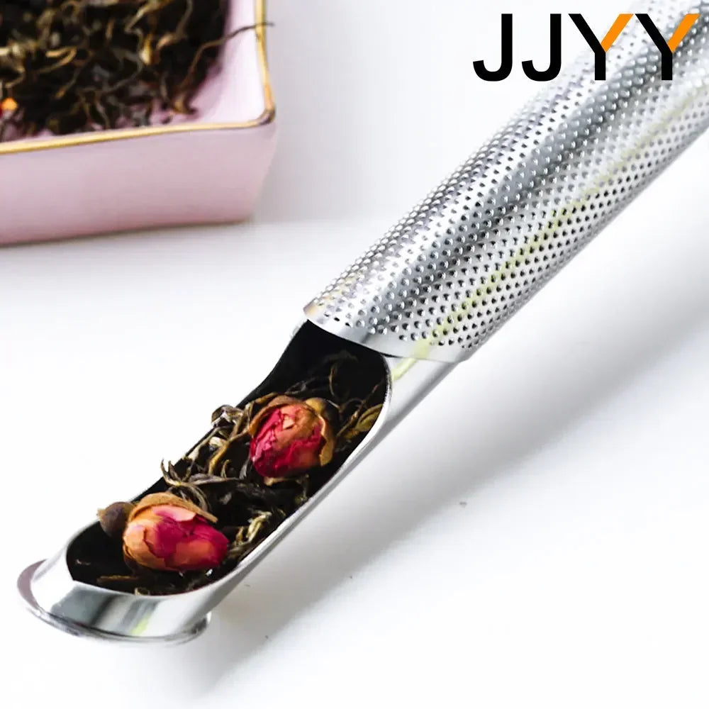Stainless Steel Tea Infuser with Pipe Design and Touch Feel Holder Tool