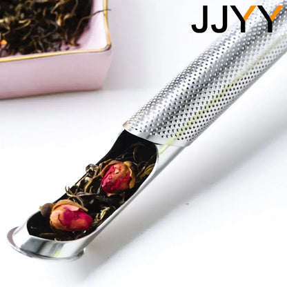 Stainless Steel Tea Infuser with Pipe Design and Touch Feel Holder Tool